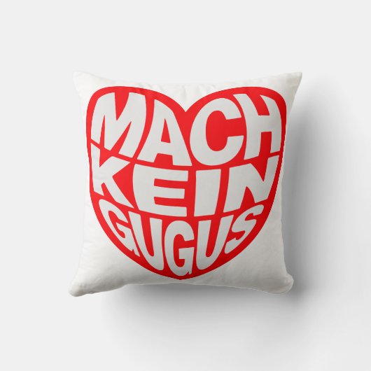 Mach kein gugus クッション (裏面)