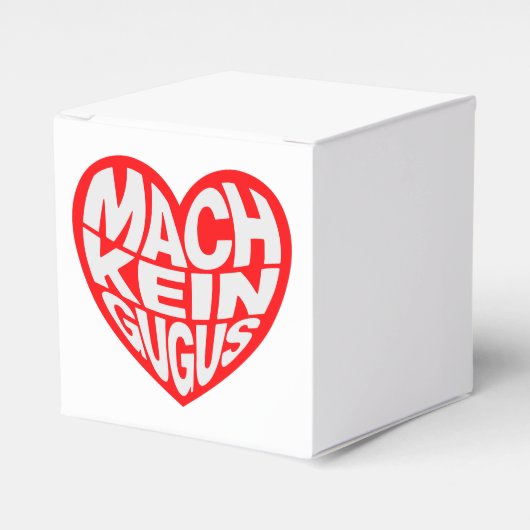 Mach kein gugus フェイバーボックス (正面サイド)