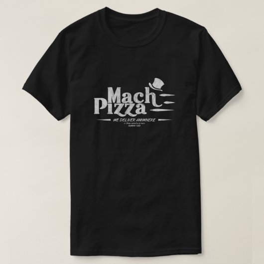 Mach Pizza (Earthbound) Essential Tシャツ (デザイン正面)