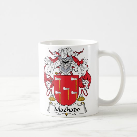 Machadoの家紋 コーヒーマグカップ (右)