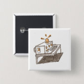 machine01 缶バッジ (正面&裏面)