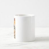 Machine Age – Geometric Art Mug コーヒーマグカップ (中央)