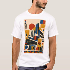 Machine Age – Geometric Art T-Shirt Tシャツ