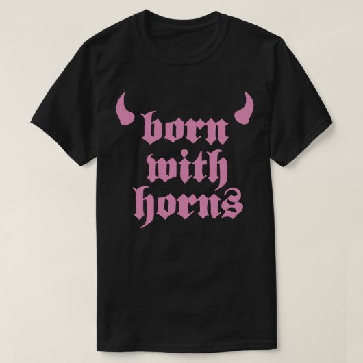 Machine Gun Kelly - MGK - Born with horns Essentia Tシャツ (デザイン正面)