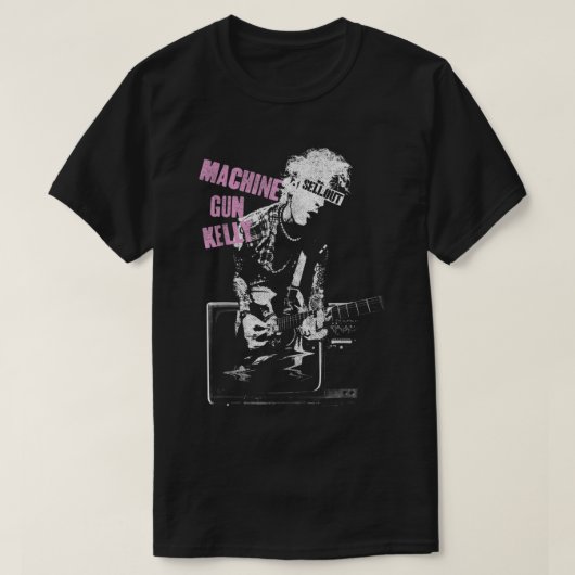 Machine Gun Kelly  TV Warp  Tシャツ (デザイン正面)