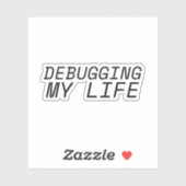 Machine Identity Terminal Minimalist シール (シート)