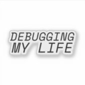 Machine Identity Terminal Minimalist シール (正面)