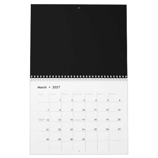 machine motor カレンダー (3月 2027)