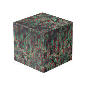 Machine Wood Cube Decor フォトキューブ (裏面アングル)