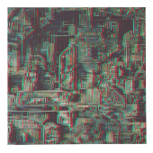 Machine Wood Cube Decor フォトキューブ (正面)