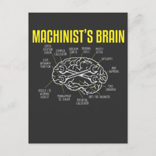 Machinistおもしろい定義引用文整備士演算子 ポストカード