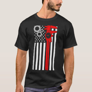 MachinistフラグツールCNCオペレータMachinist Tシャツ