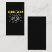 Machinist定おもしろい義引用文整備士演算子 名刺 (正面/裏面)