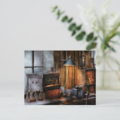 Machinist – 自分のワークステーション ポストカード (スタンド正面)