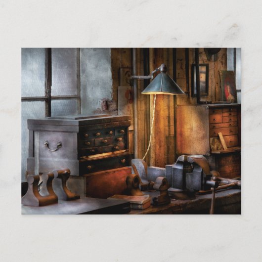 Machinist – 自分のワークステーション ポストカード (正面)