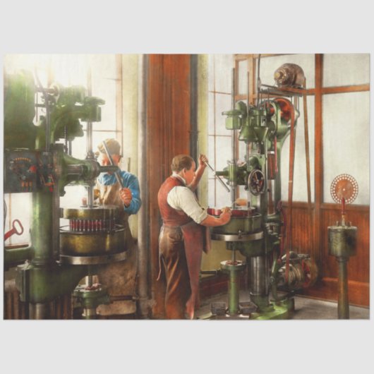 Machinist - 1919年に精密が重要になる場合 薄葉紙 (正面)