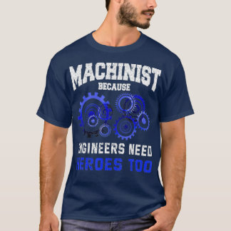 Machinist CNCオペレおもしろいータージョーク引用文ギフト Tシャツ