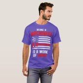 Machinist Heart Machine Operator Machining Tシャツ (正面フル)