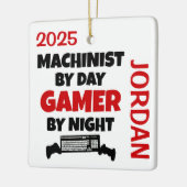 Machinist Loves 遊's Video Games セラミックオーナメント (左)