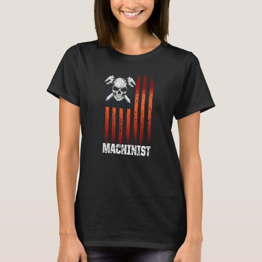 Machinist Mentors Machine Operator Machining  2 Tシャツ (正面)