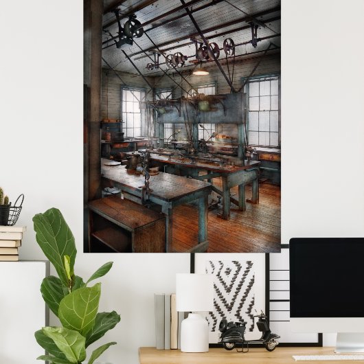 Machinist - Steampunk - The contraption room ポスター (ホームオフィス)