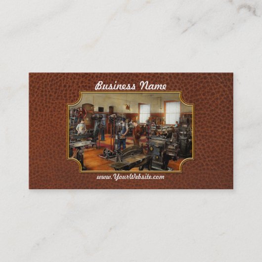 Machinist - The standard way 1915 名刺 (正面)