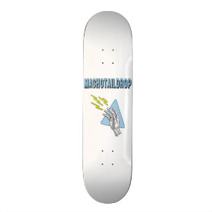 MACHOTAILDROPの元のプリント8"デッキ スケートボード