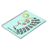 Machu_ピチシルエット ノートブック (左側)