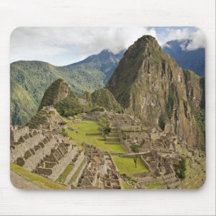 Machu Picchuのペルーのmousepadのインカ人都市 マウスパッド