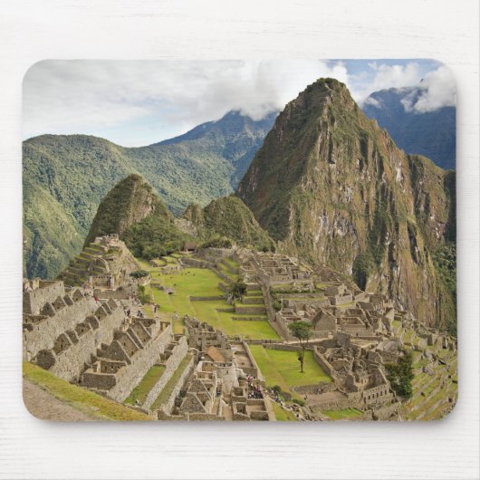 Machu Picchuのペルーのmousepadのインカ人都市 マウスパッド (正面)
