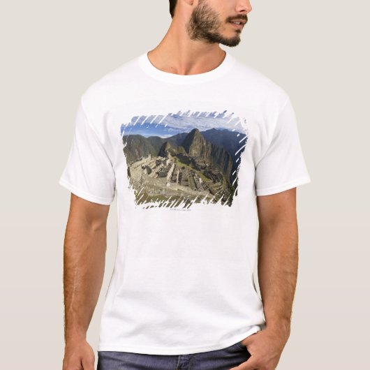 Machu Picchuのユネスコの世界遺産、Aguas Tシャツ (正面)