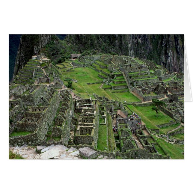 Machu Picchuの台なし (正面横)