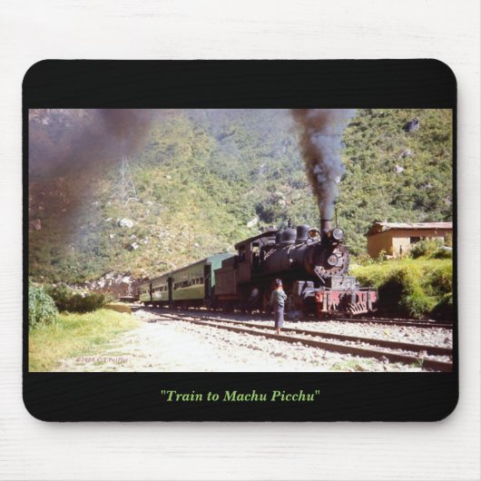 「Machu Picchuへの列車 マウスパッド (正面)