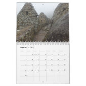 Machu Picchuペルー2015のカレンダー カレンダー (2月 2027)