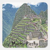 Machu Picchu スクエアシール (正面)