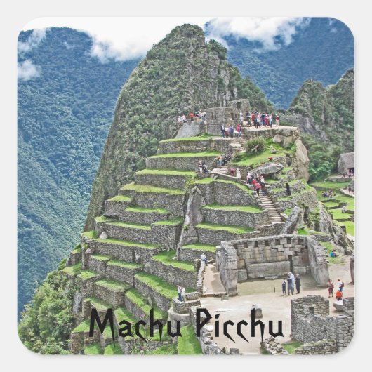 Machu Picchu スクエアシール (正面)
