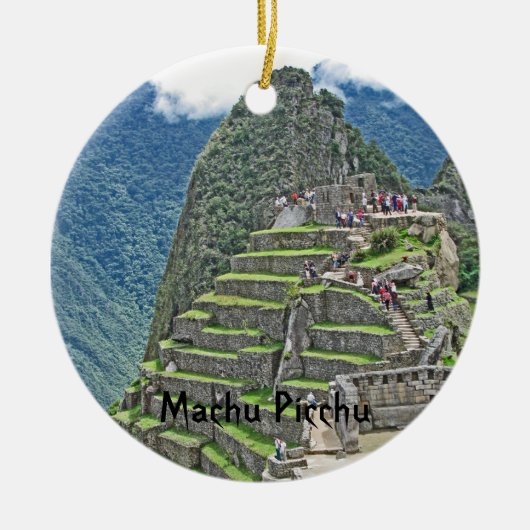 Machu Picchu セラミックオーナメント (正面)