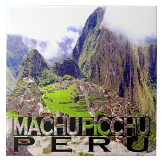 Machu Picchu タイル (正面)