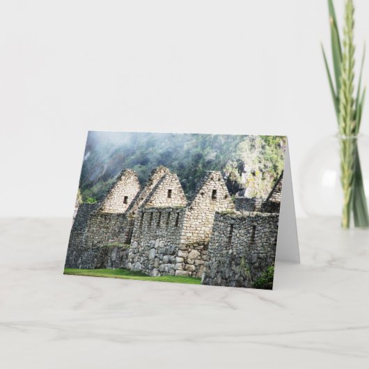 Machu Picchu、ペルー カード (正面)
