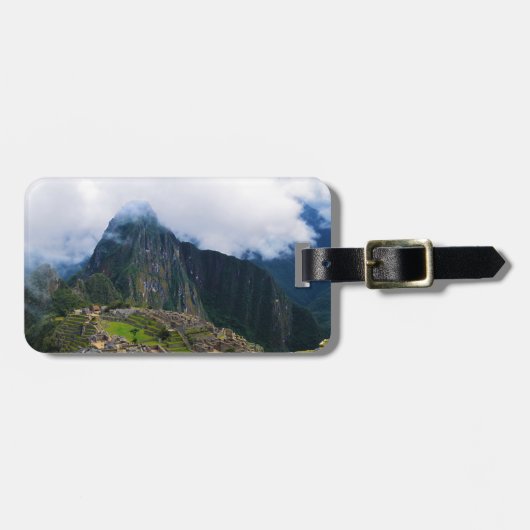 Machu Picchu、ペルー ラゲッジタグ (正面横)