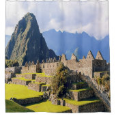 MACHU PICCHU – ペルー – 表示 シャワーカーテン (正面)