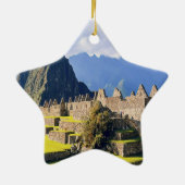 MACHU PICCHU – ペルー – 表示 セラミックオーナメント (裏面)