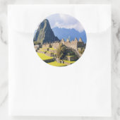 MACHU PICCHU – ペルー – 表示 ラウンドシール (バッグ)