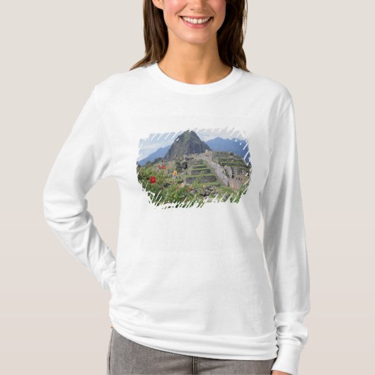 Machu Picchu、ペルー Tシャツ (正面)