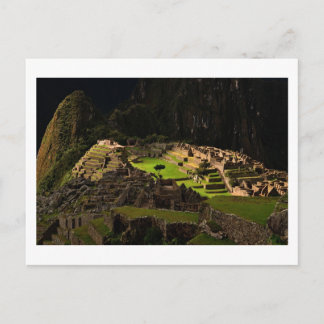 Machu picchu ポストカード