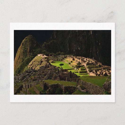 Machu picchu ポストカード (正面)