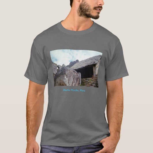 「Machu Picchu 4'暗闇 Tシャツ (正面)