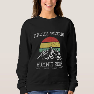 Machu Picchu Inca Trail Summit 2023 Sun Hike Cusco スウェットシャツ