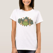 Machu Picchu Kawaii - Cute Peru Travel Design Tシャツ (正面)