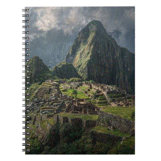 Machu Picchu Mystique Notebook ノートブック (正面)